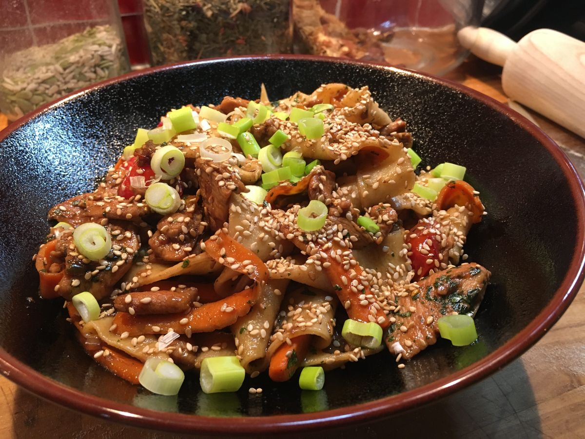 Biangbiang mian noodles when you're out of money