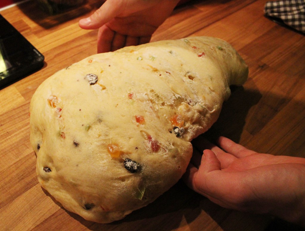 Panettone dough that grew a lot