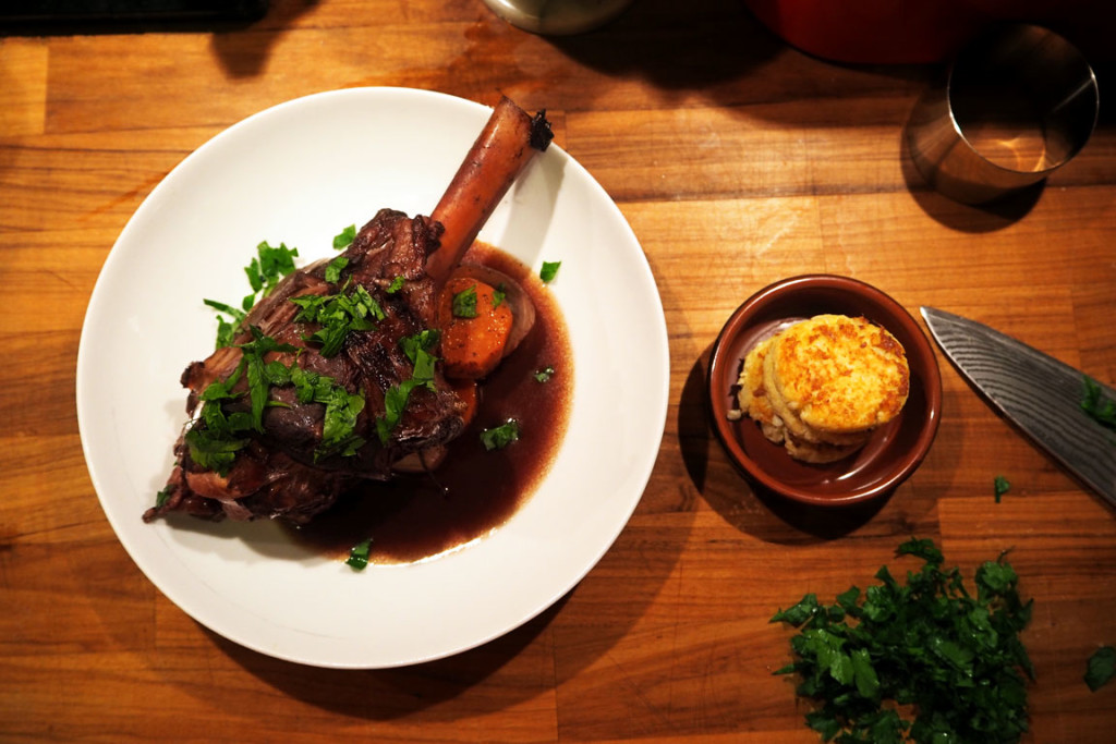 Slow cooked Coca-Cola Lamb dish