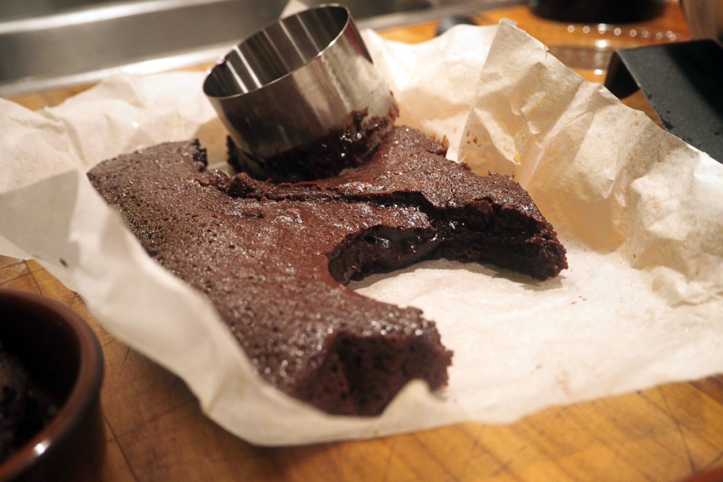Muddy chocolate brownie
