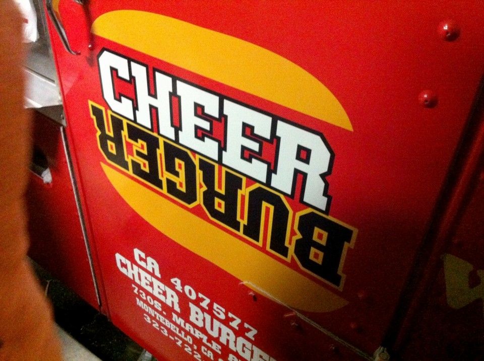 Cheer Burger in Los Angeles, USA