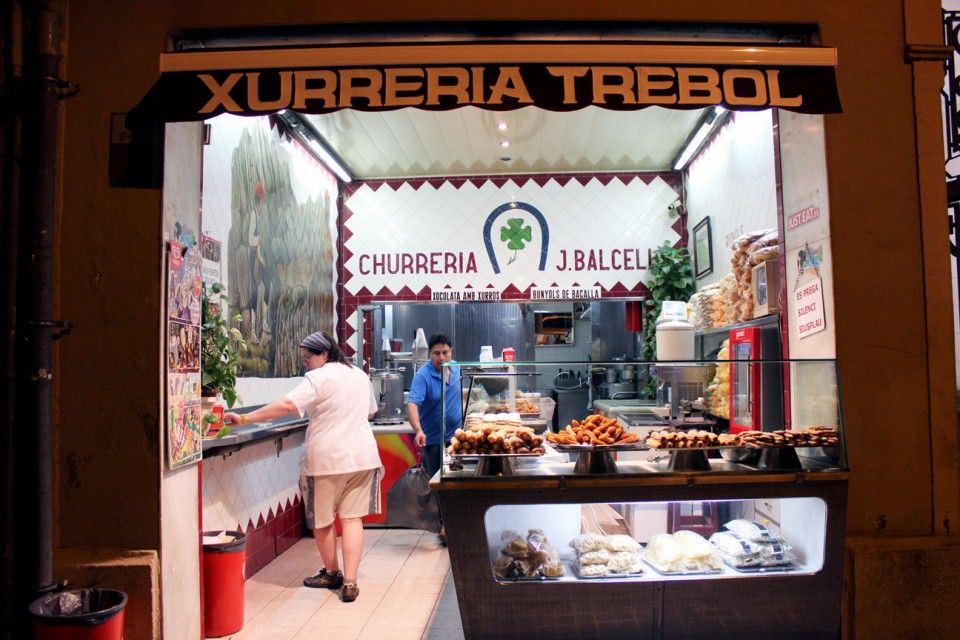 Xurreria Trebol in Barcelona, Spain