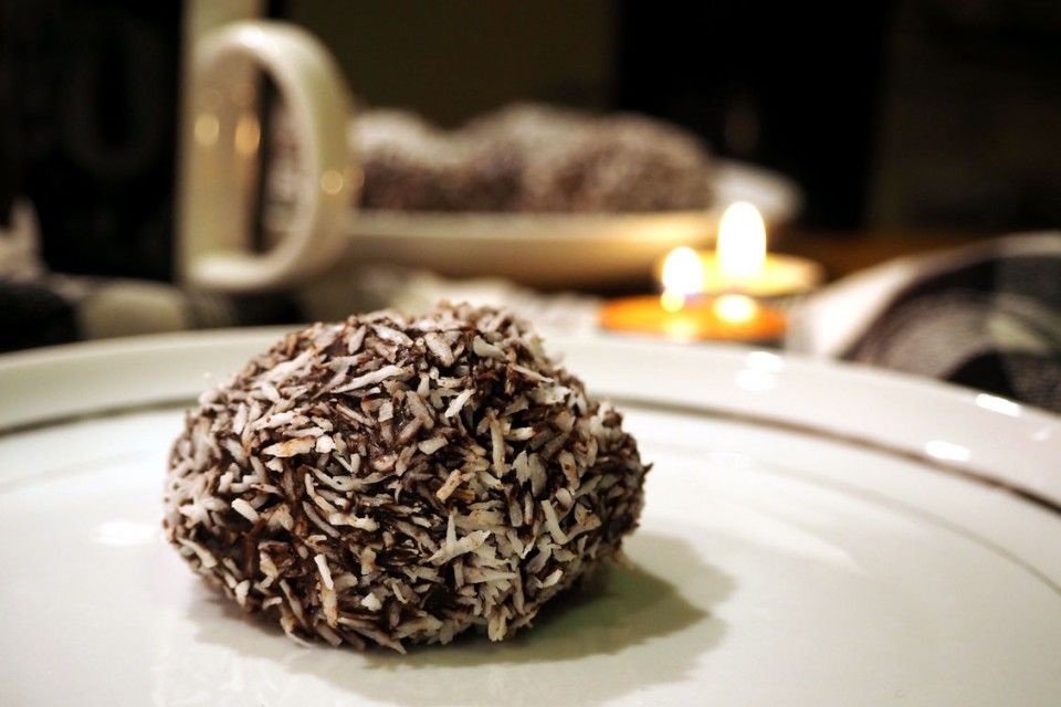 Swedish chocolate balls with a touch of whisky