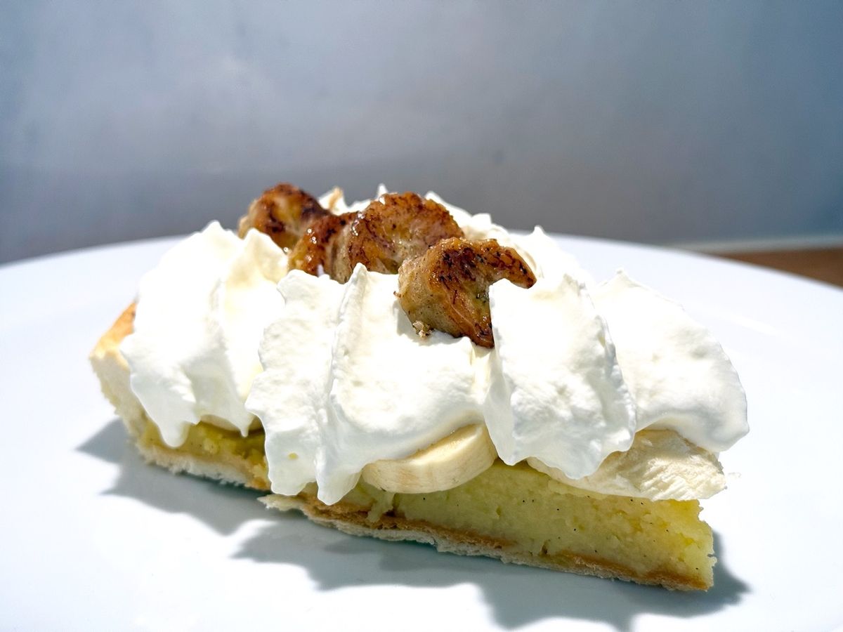 Banana Cream Pie with some twists and turns