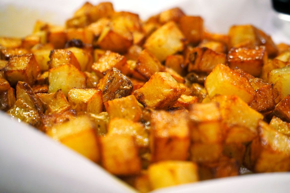 Fried potatoes