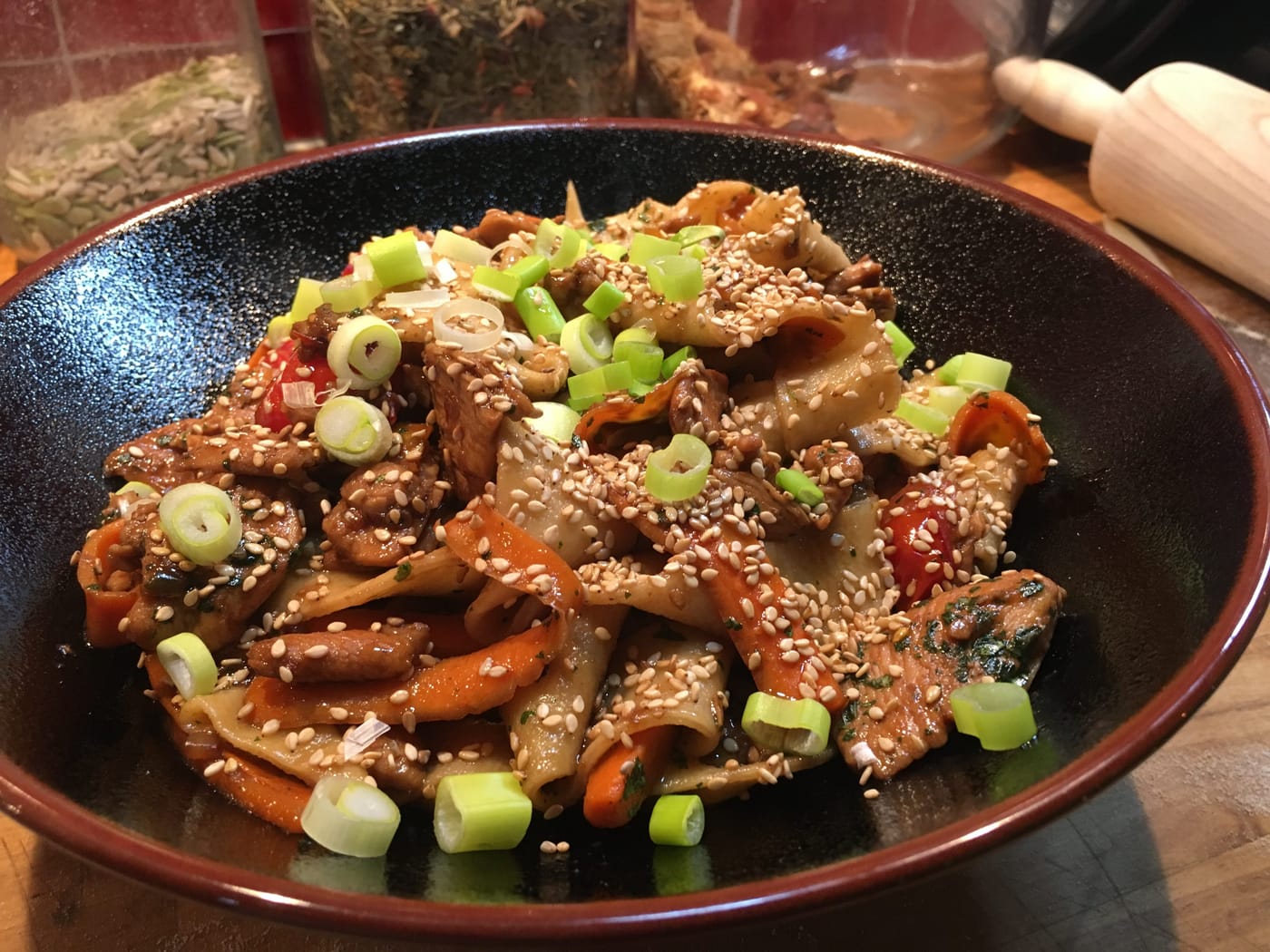 Biangbiang mian noodles when you're out of money